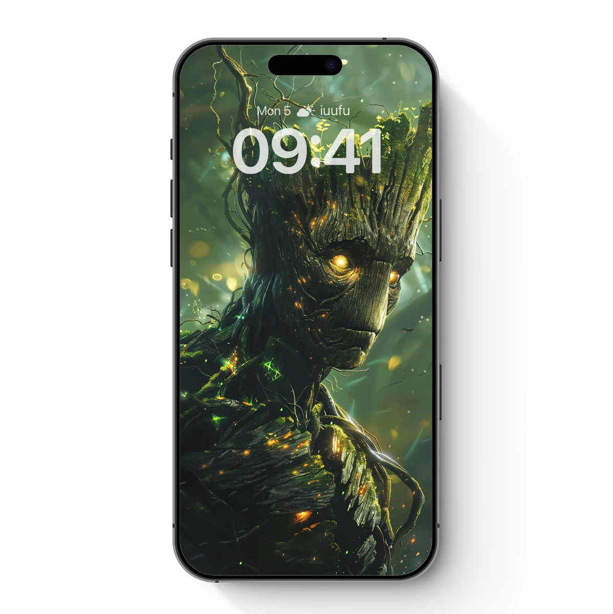 Enchanted Tree Guardian: Luminous Forest Spirit