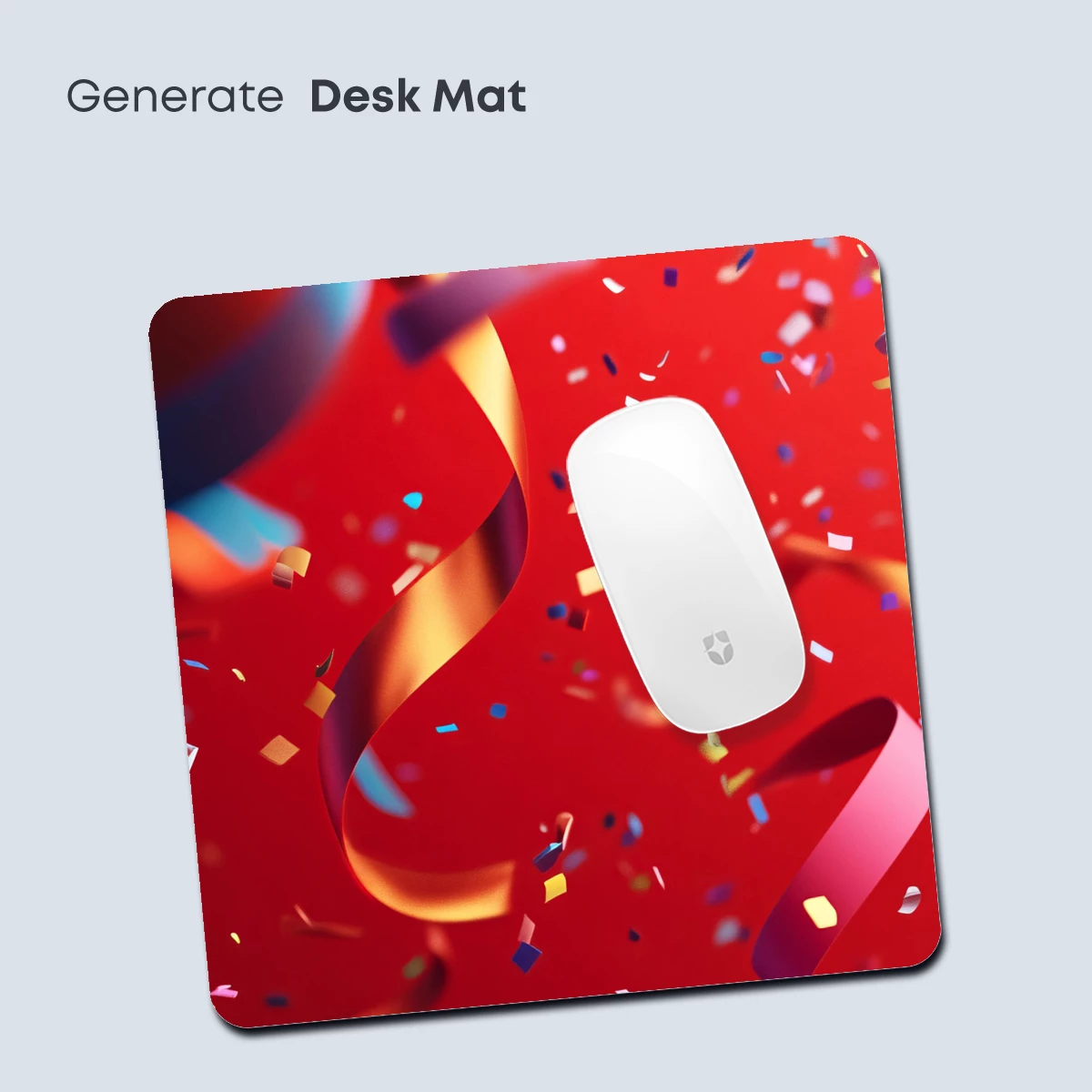 Confetti Carnival: Festive Ribbons in Scarlet - Image 4