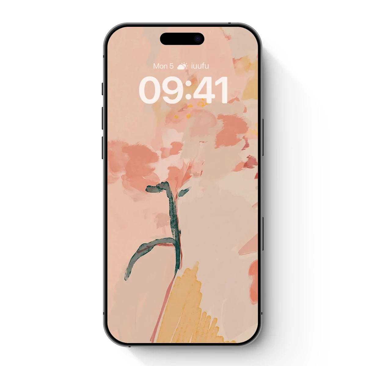 Abstract Floral Whisper: Soft Hues and Gentle Strokes