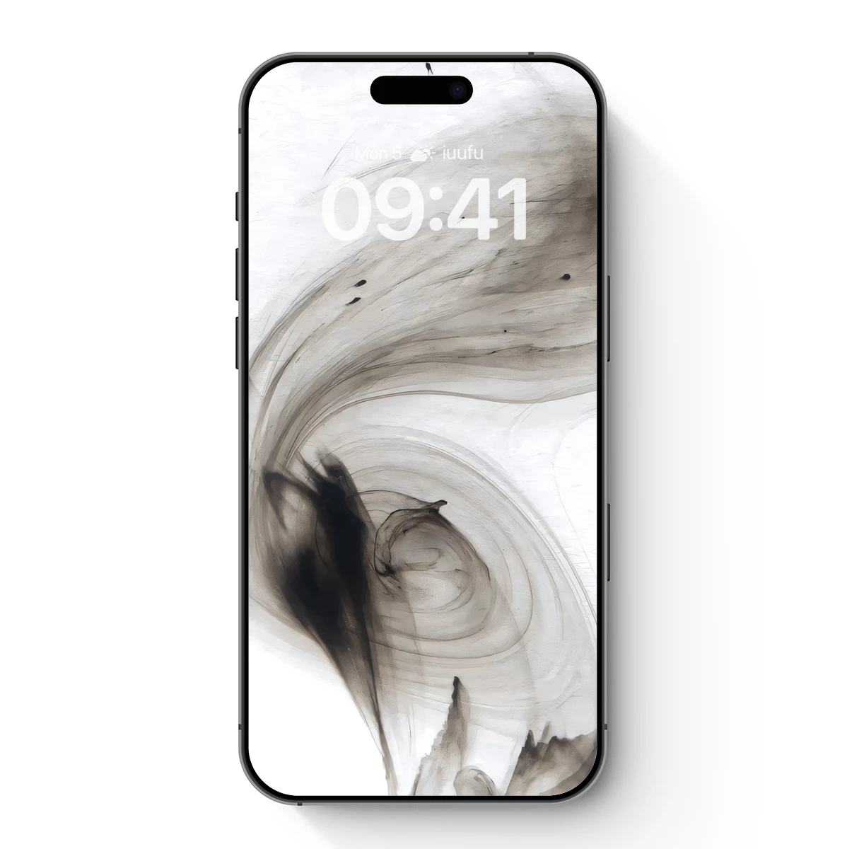 Ink Whirlpool: Abstract Elegance in Motion Ink Whirlpool: Abstract Elegance in Motion