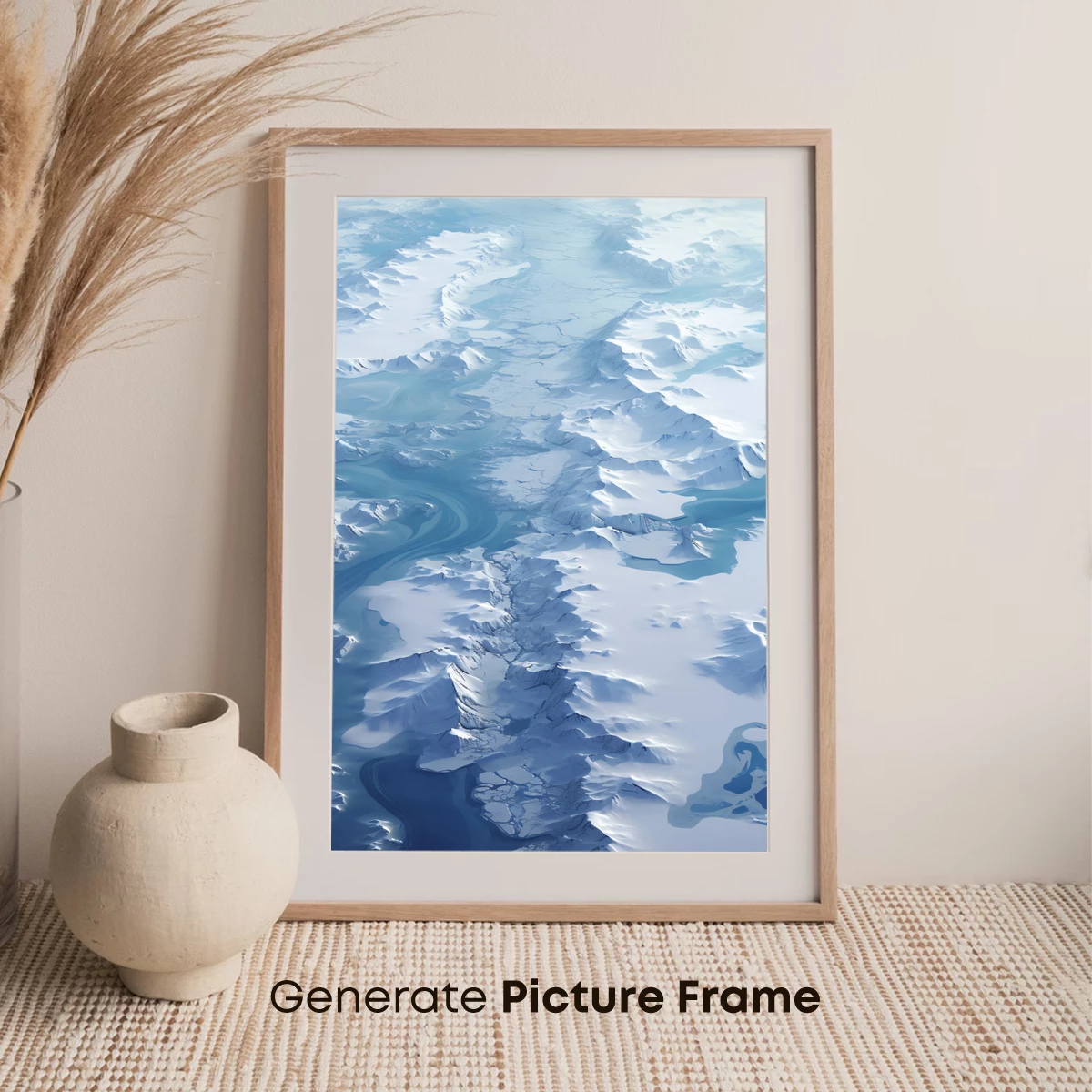 Frozen Arctic Odyssey: Snowy Peaks and Icy Waters - Image 7