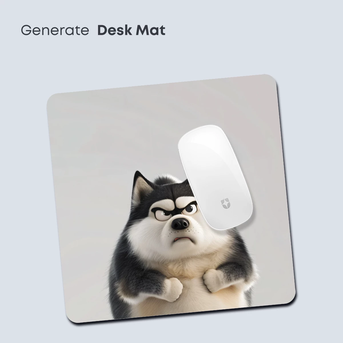 Grumpy Husky: Animated Charm with Attitude - Image 4