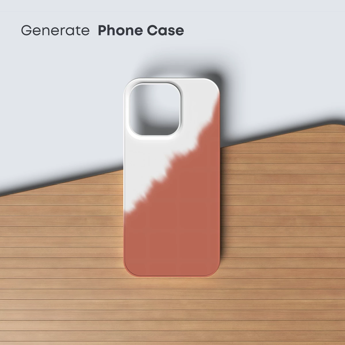 Abstract Coral Gradient: Soft Edge Elegance - Image 3