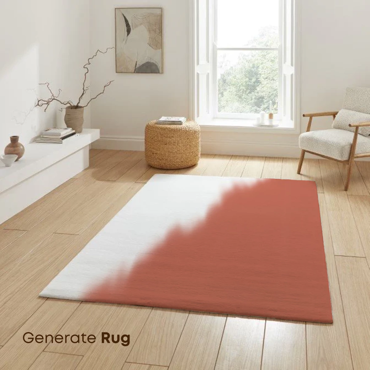 Abstract Coral Gradient: Soft Edge Elegance - Image 6