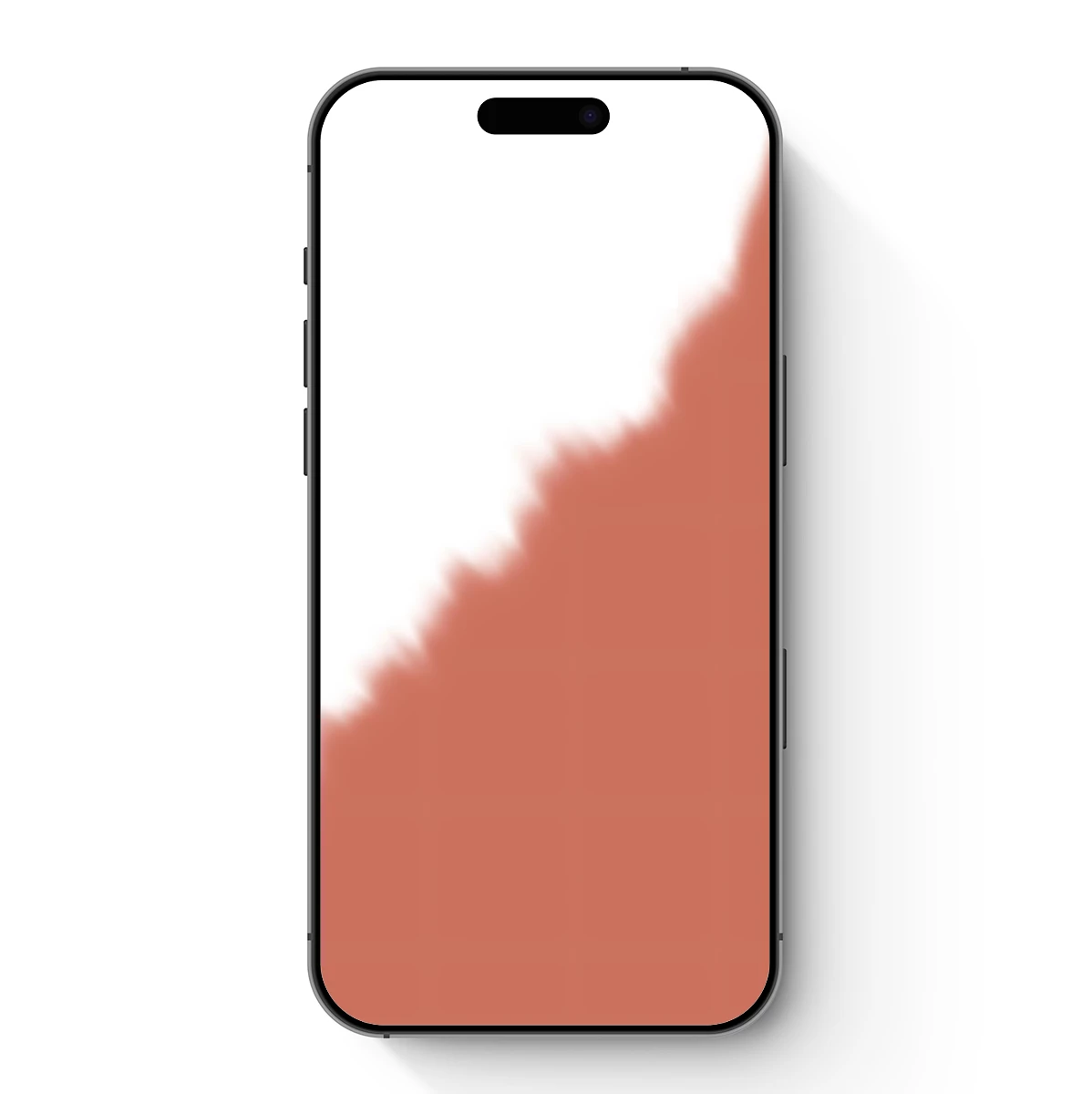 Abstract Coral Gradient: Soft Edge Elegance
