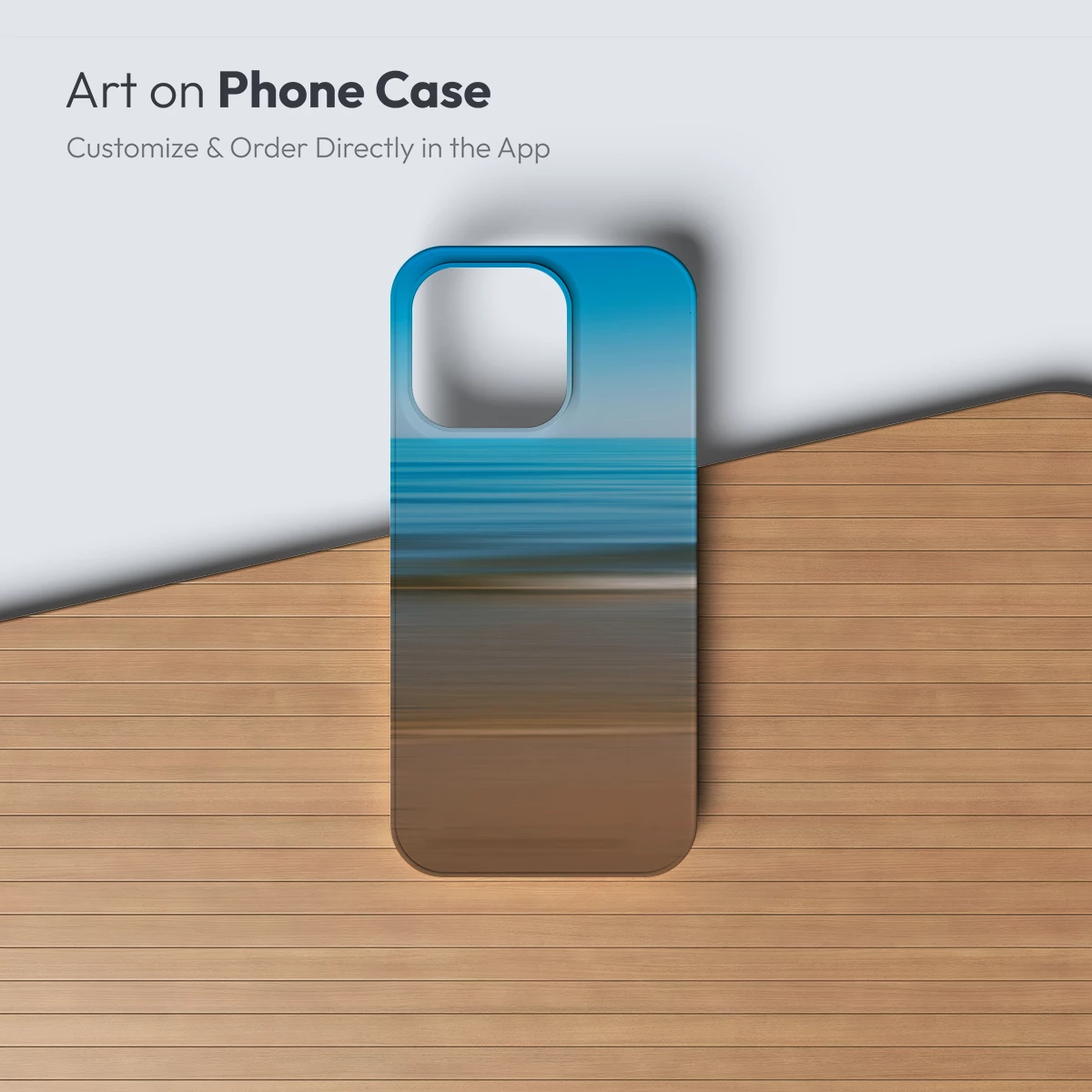 Horizon Blur: Ocean's Serene Motion - Image 3