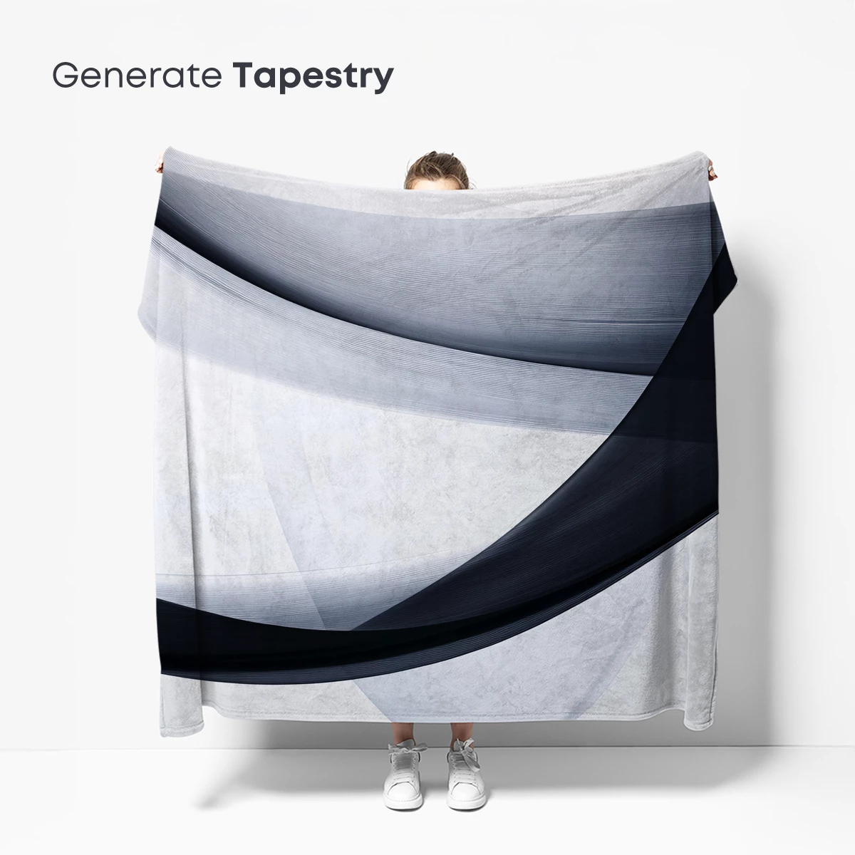 Ethereal Silk Waves: A Study in Monochrome Flow - Image 5