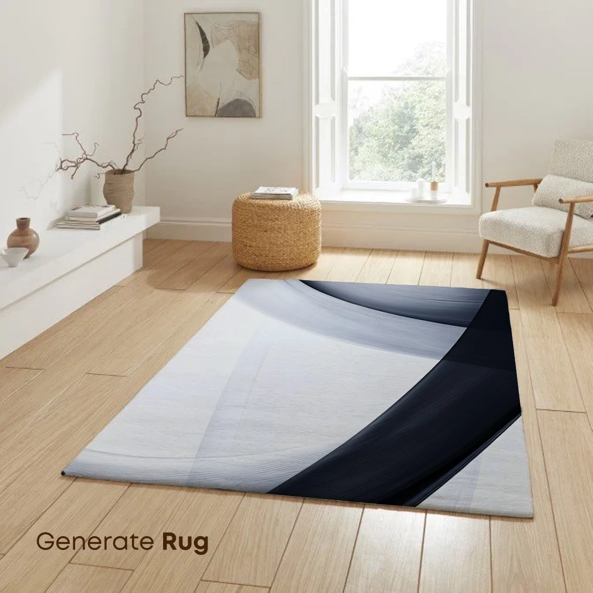 Ethereal Silk Waves: A Study in Monochrome Flow - Image 6