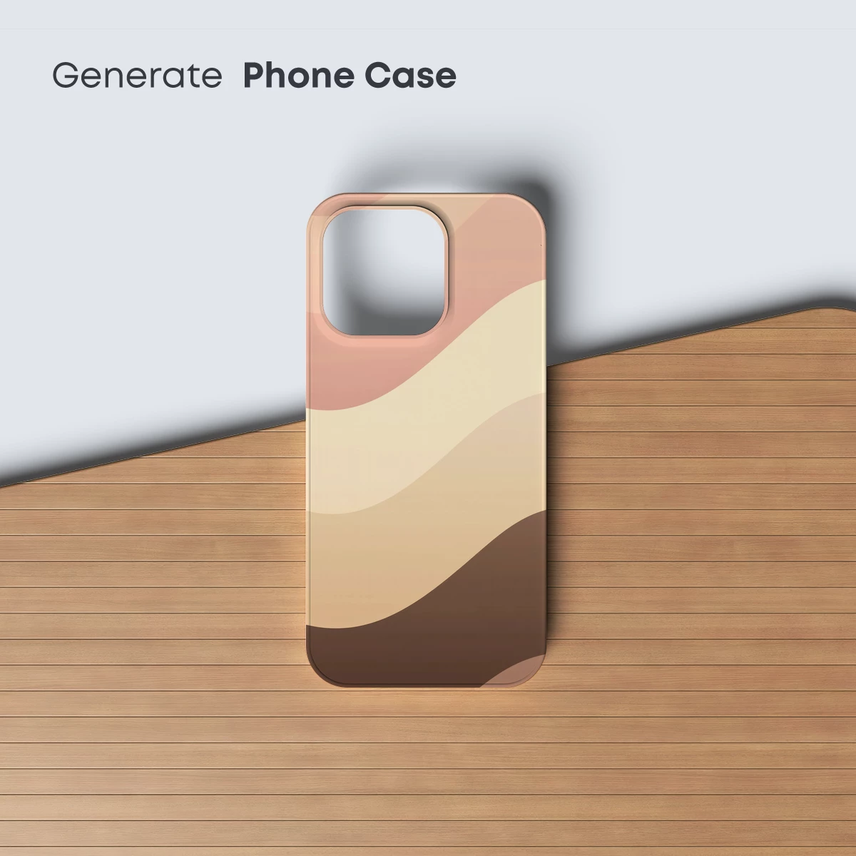 Desert Dunes in Pastel Harmony - Image 3