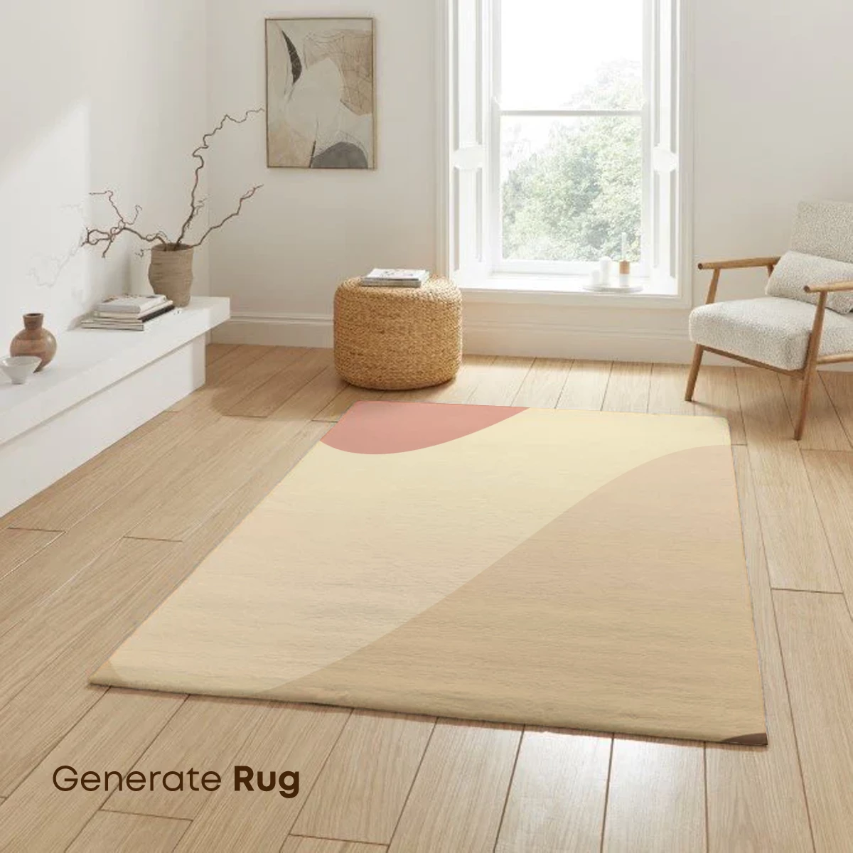 Desert Dunes in Pastel Harmony - Image 6