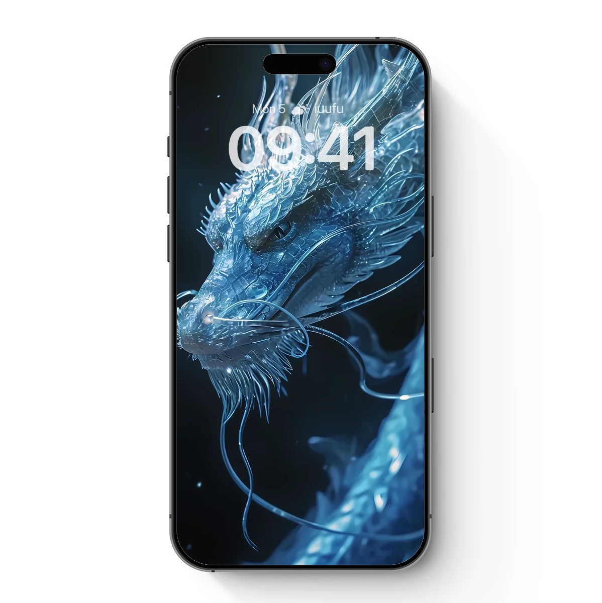 Ethereal Ice Dragon: A Frosty Mythical Vision