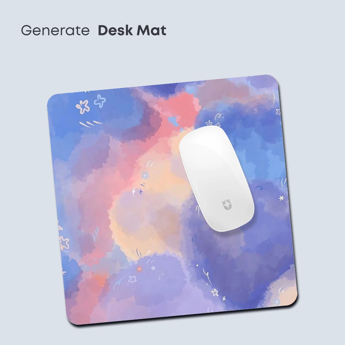 Dreamy Pastel Nebula: Cosmic Floral Whispers - Image 4