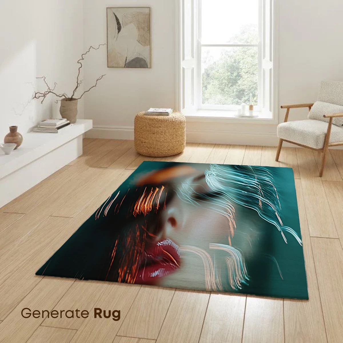 Ethereal Light Trails: A Portrait in Motion - Image 6