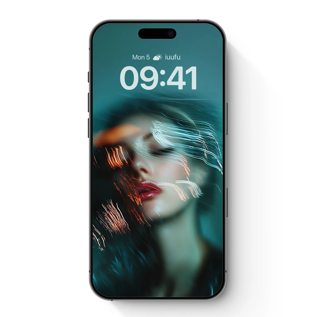 Ethereal Light Trails: A Portrait in Motion