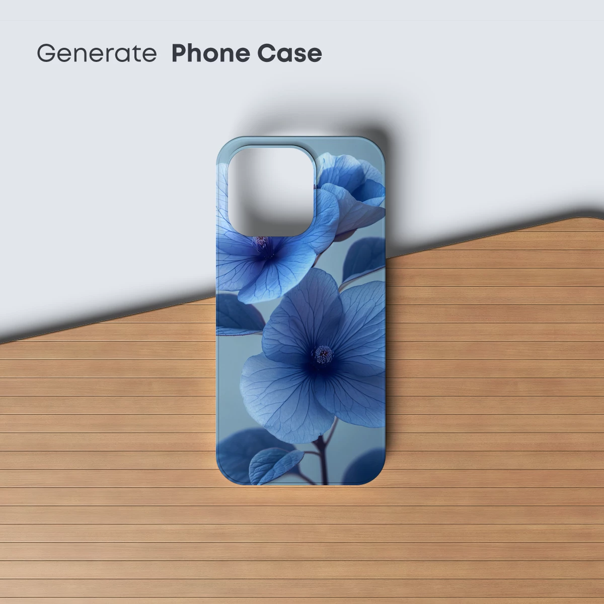 Ethereal Blue Blossoms: A Symphony of Petals - Image 3