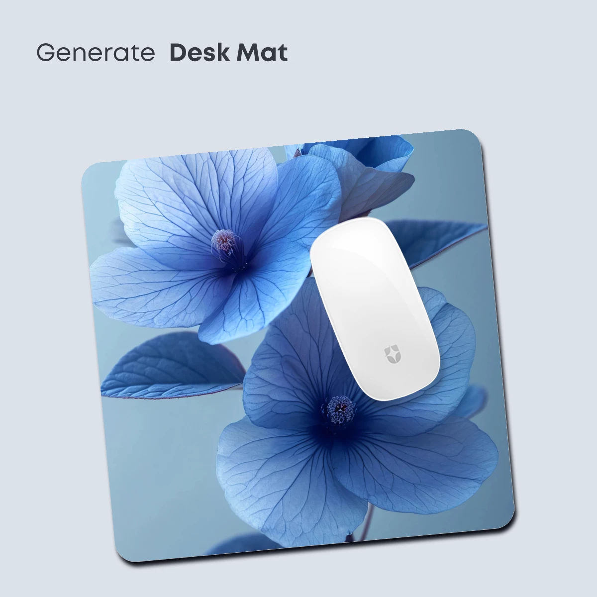 Ethereal Blue Blossoms: A Symphony of Petals - Image 4