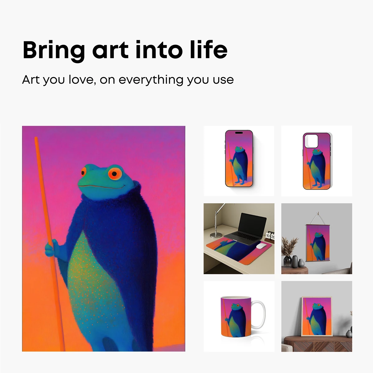 Frog Knight in Neon Dreams - Image 2