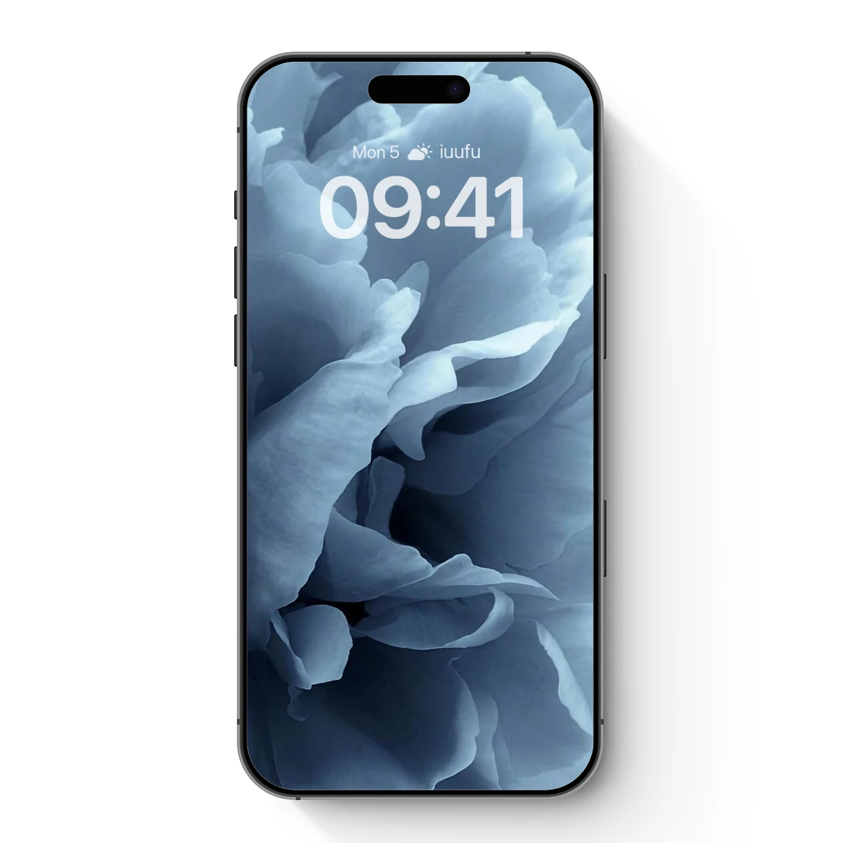 Ethereal Blue Petals: A Whisper of Silk