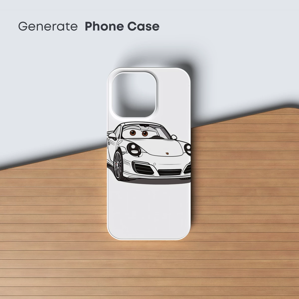 Cartoon Porsche: Speed with Personality - Image 3