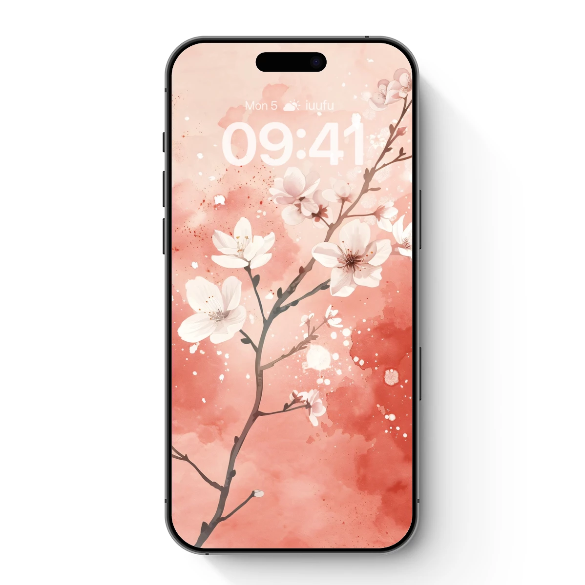 Blossom Whisper: Watercolor Cherry Branches