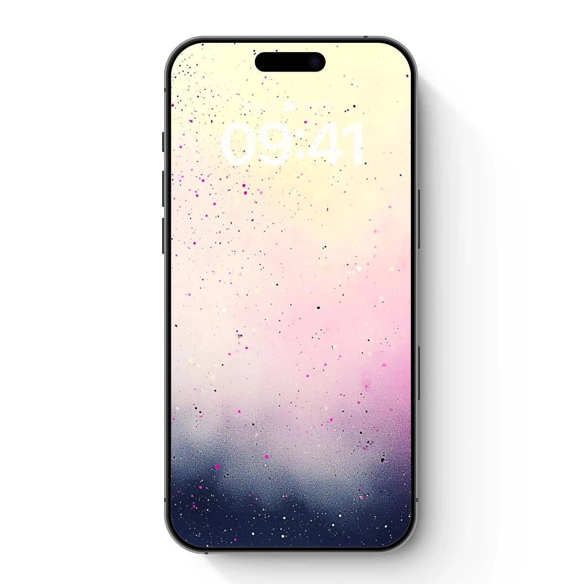 Cosmic Dawn: Gradient Nebula with Starry Sprinkles