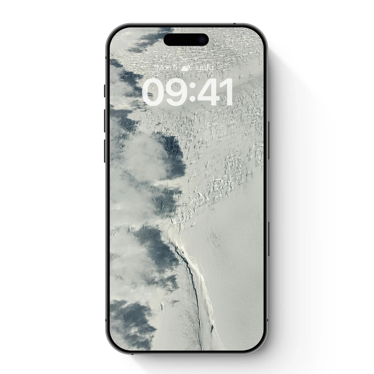 Glacial Rift: Nature's Abstract Canvas