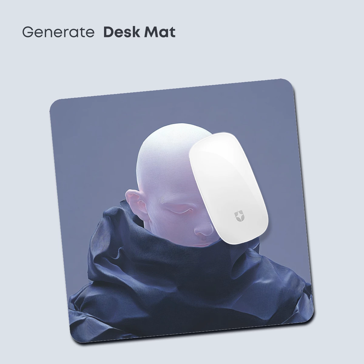 Ethereal Veil: Futuristic Serenity in Monochrome - Image 4