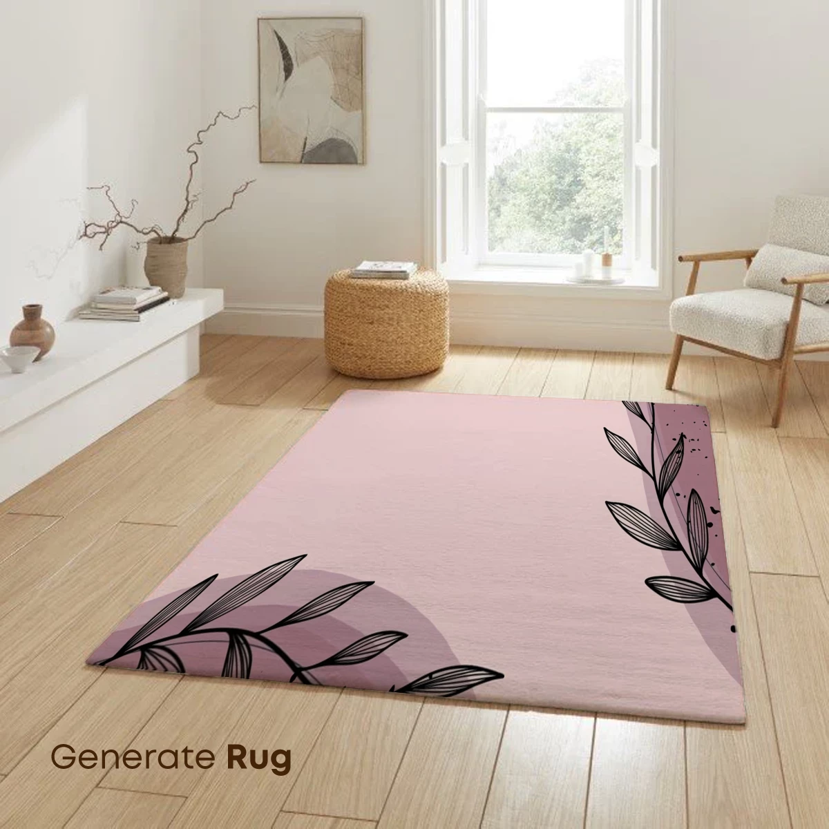 Elegant Sprigs in Pastel Harmony - Image 6