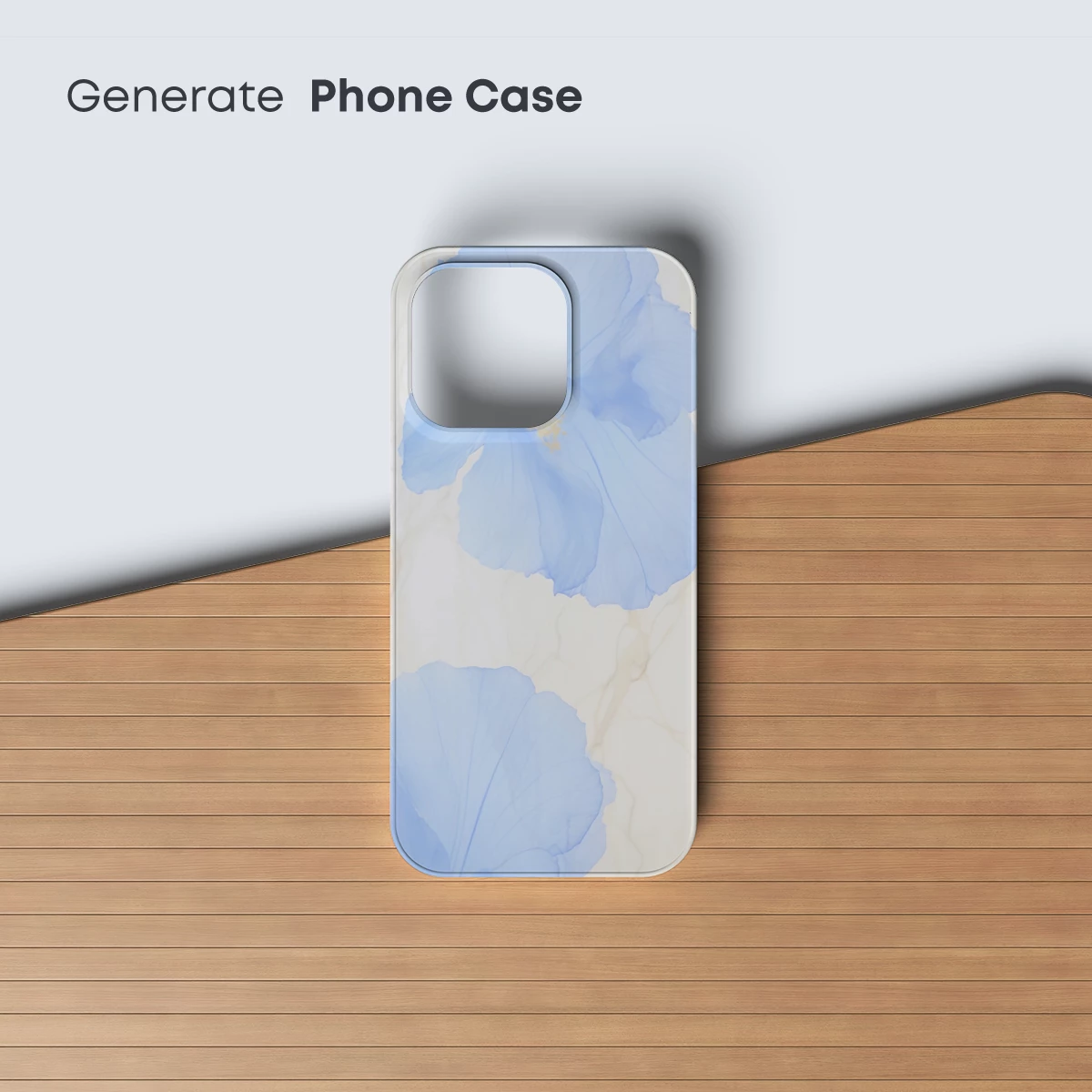 Ethereal Blue Blossoms: Watercolor Floral Artistry - Image 3