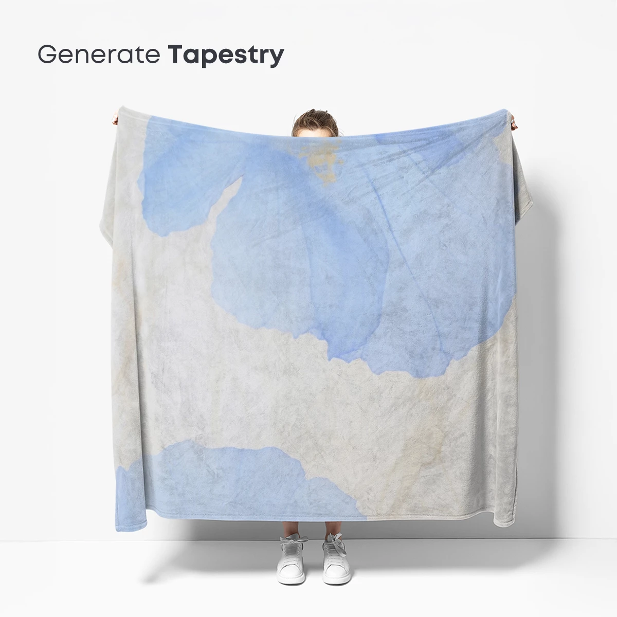 Ethereal Blue Blossoms: Watercolor Floral Artistry - Image 5