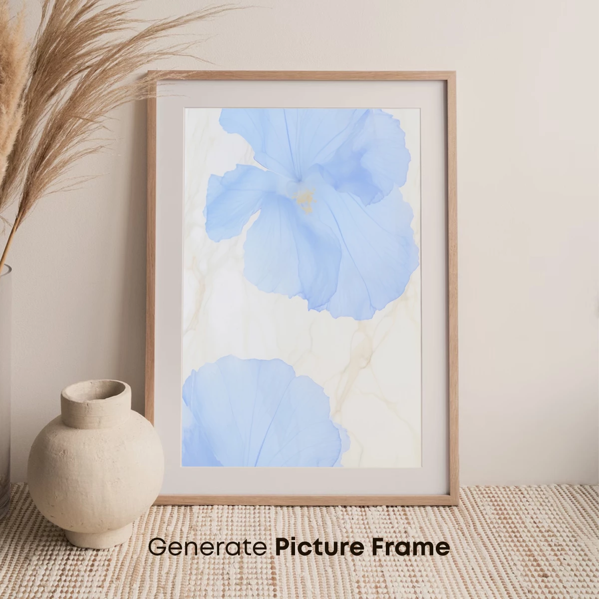 Ethereal Blue Blossoms: Watercolor Floral Artistry - Image 7