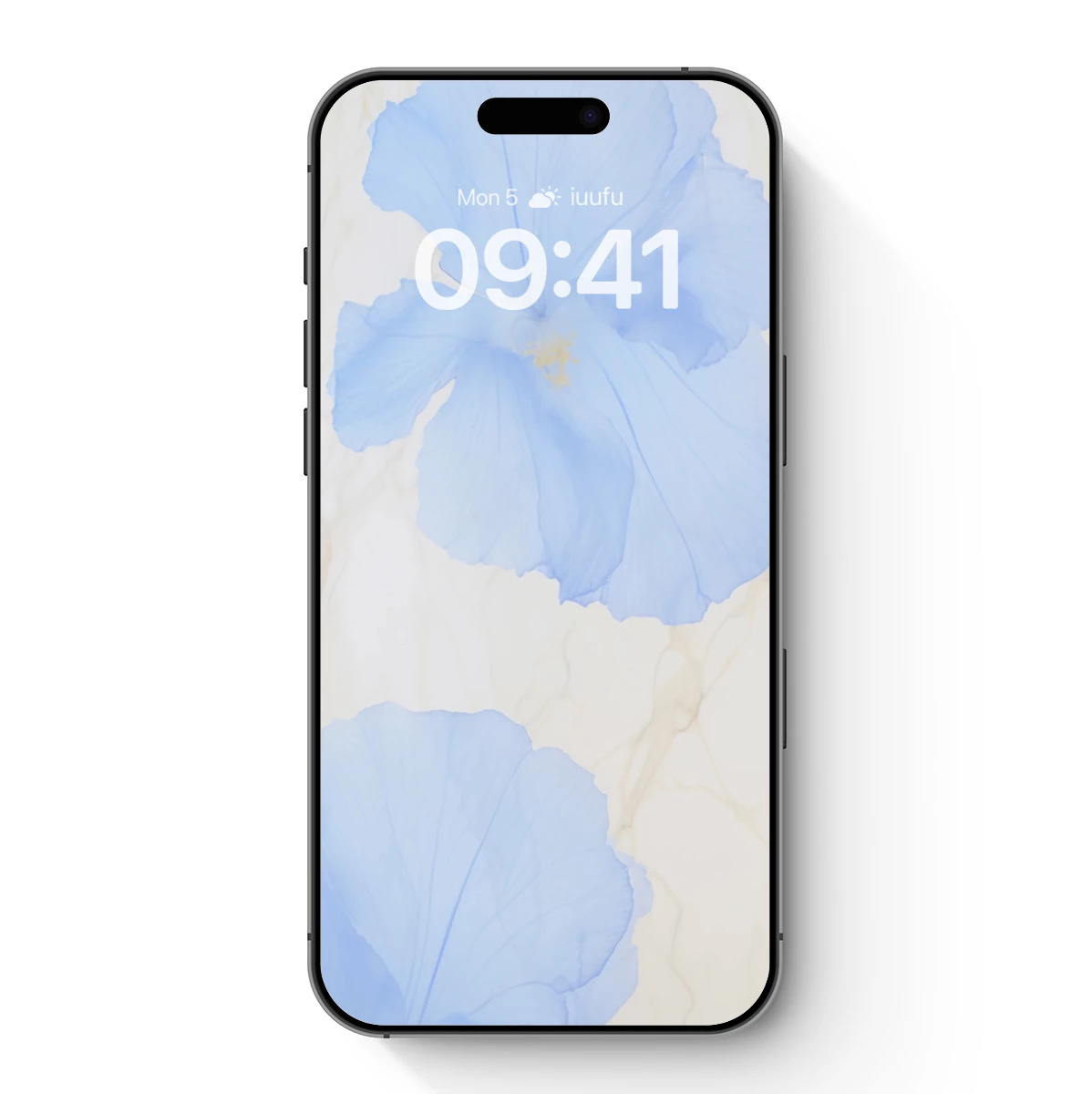 Ethereal Blue Blossoms: Watercolor Floral Artistry