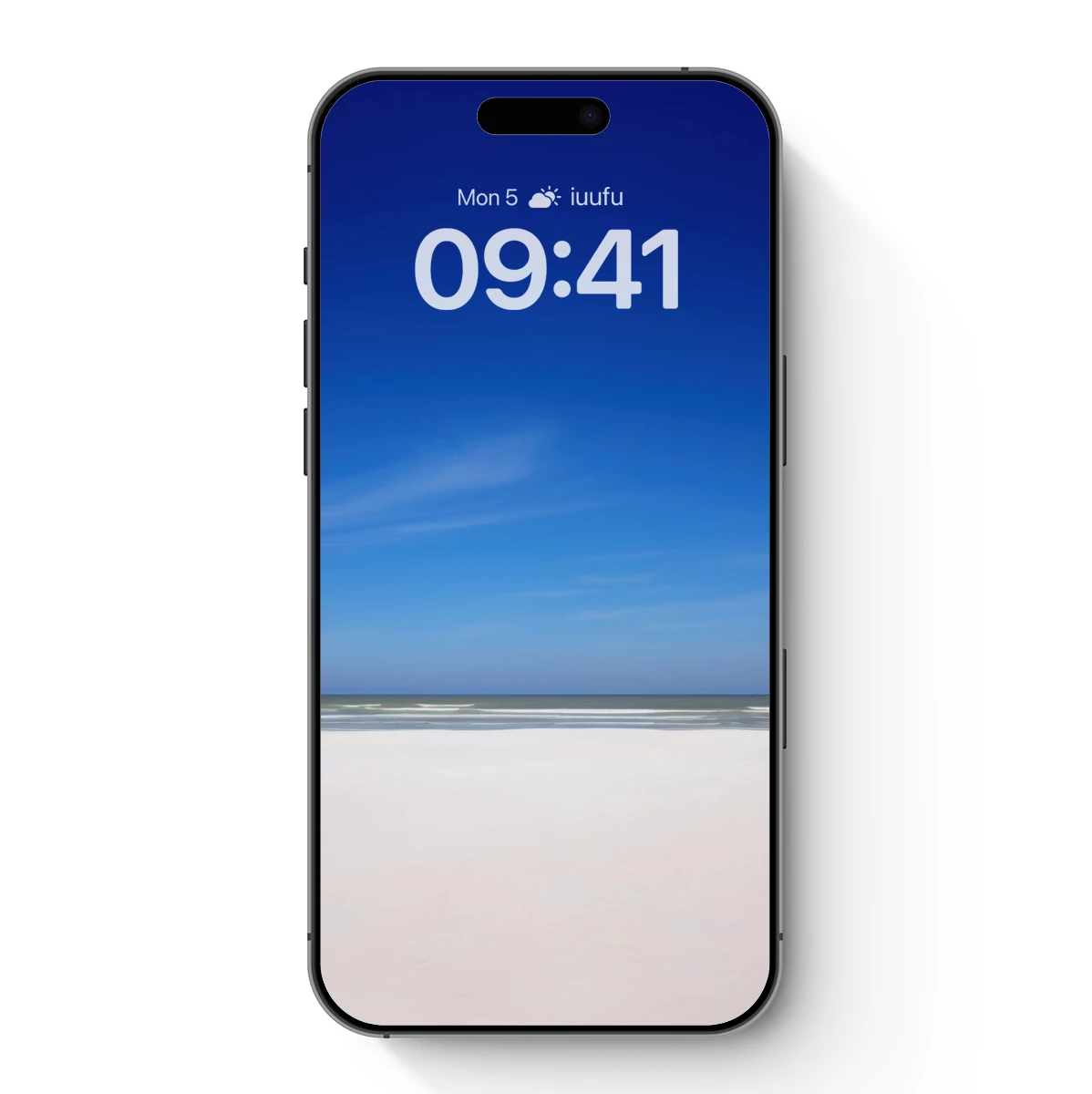 Infinite Horizon: Serene Beach and Sky