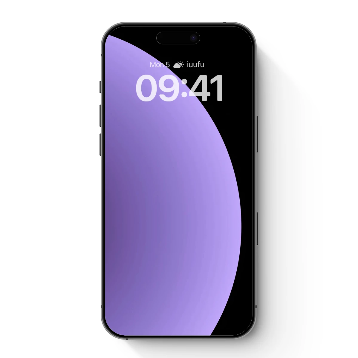 Ethereal Violet Sphere: A Study in Minimalist Elegance