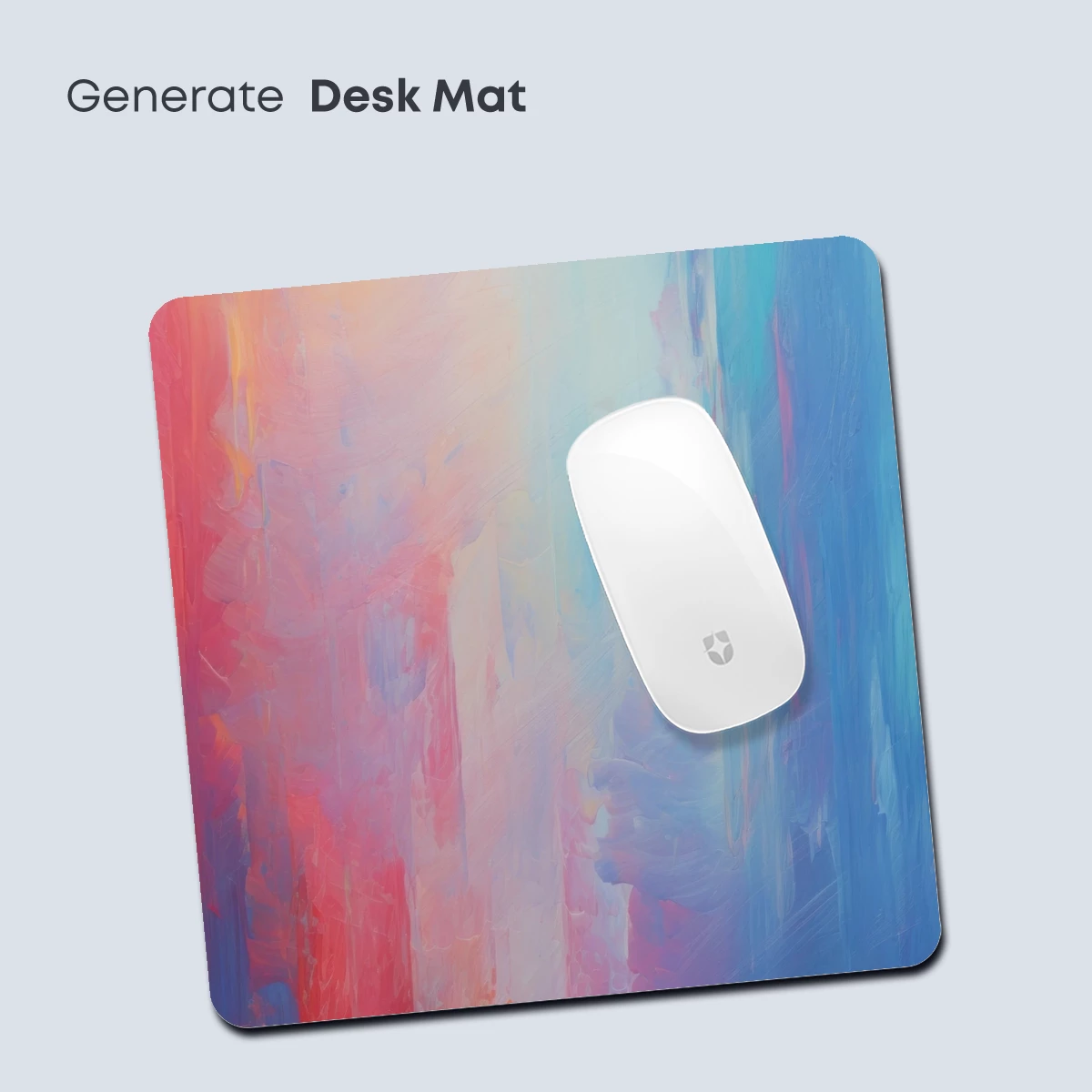 Abstract Fusion: Warm Reds Meet Cool Blues - Image 4