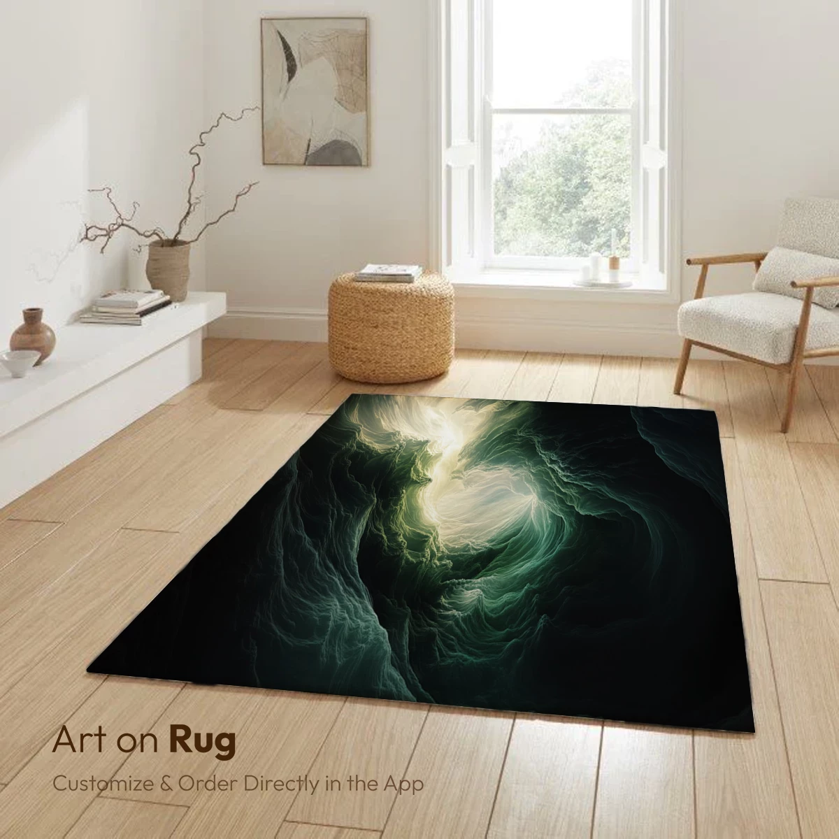 Ethereal Vortex: A Whirlwind of Light and Shadow - Image 6
