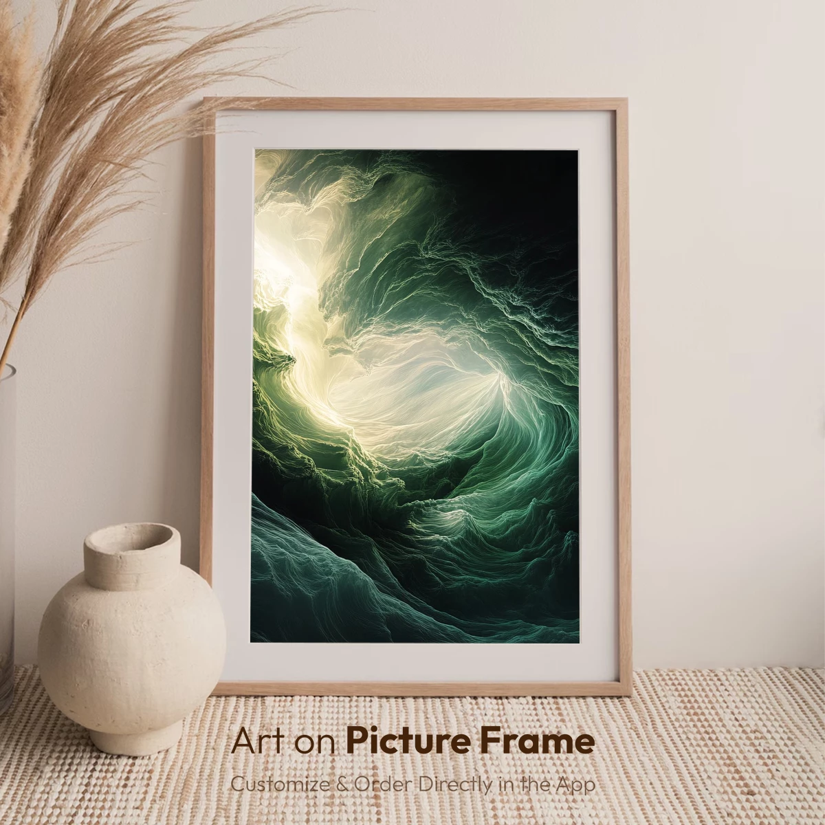 Ethereal Vortex: A Whirlwind of Light and Shadow - Image 7