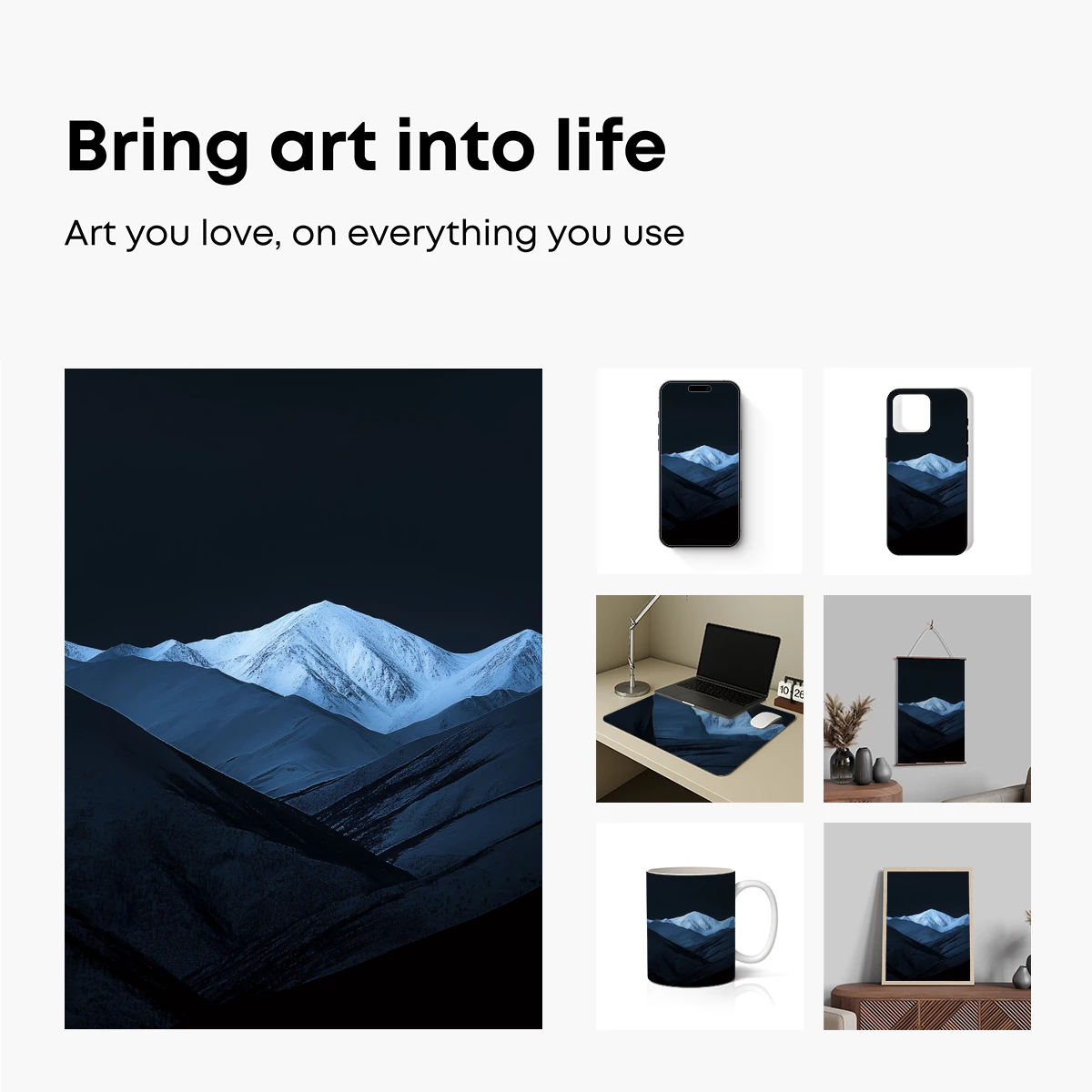 Eternal Snow Peaks: Twilight's Embrace - Image 2