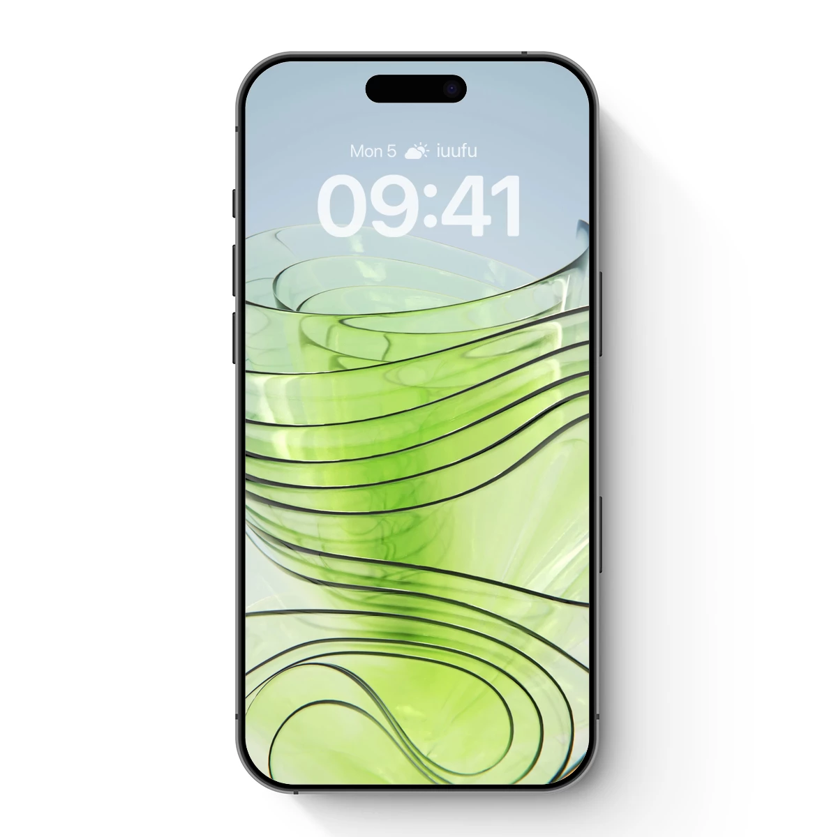 Green Glass Waves: Fluid Elegance in Layers