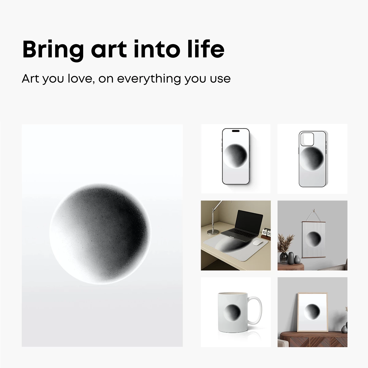 Eclipse of Solitude: Monochromatic Sphere in Void