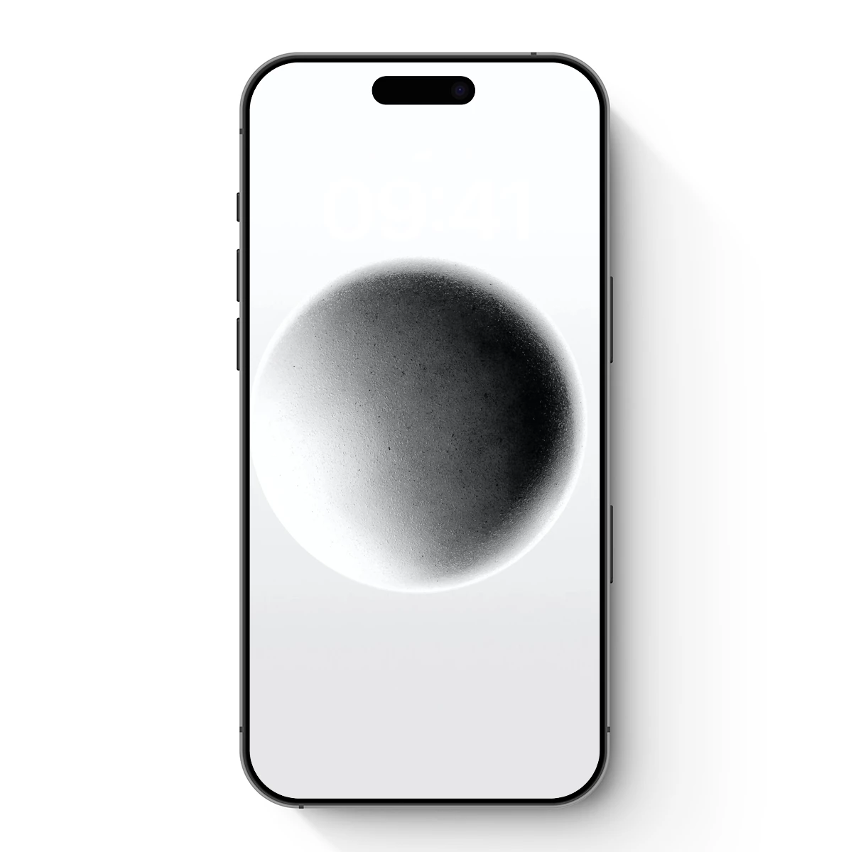 Eclipse of Solitude: Monochromatic Sphere in Void - Image 7