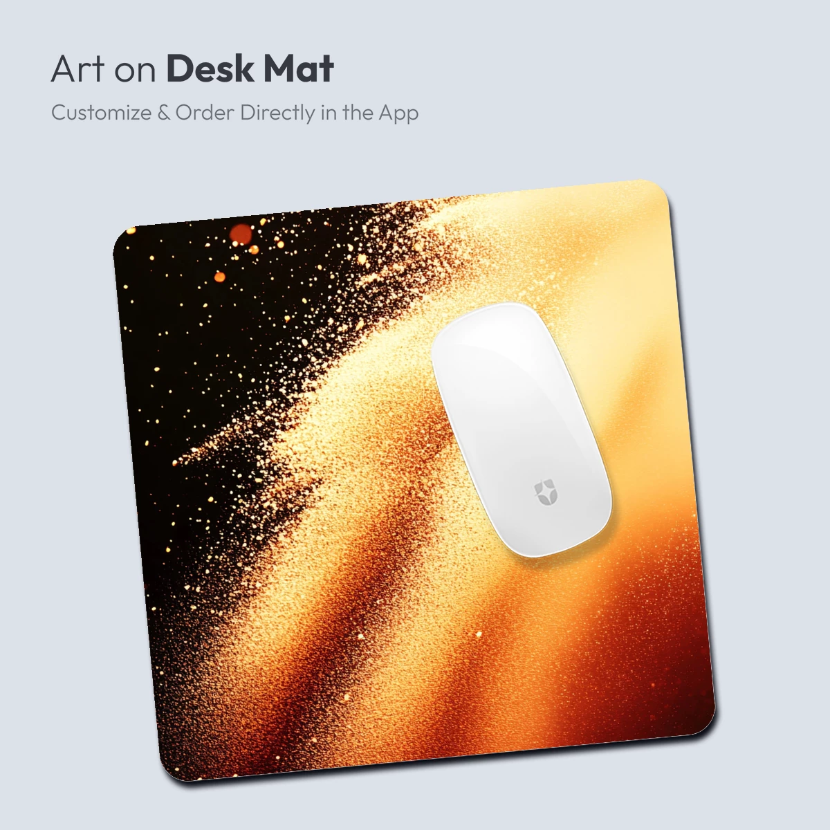 Golden Dust Symphony: Ethereal Particles in Motion - Image 4