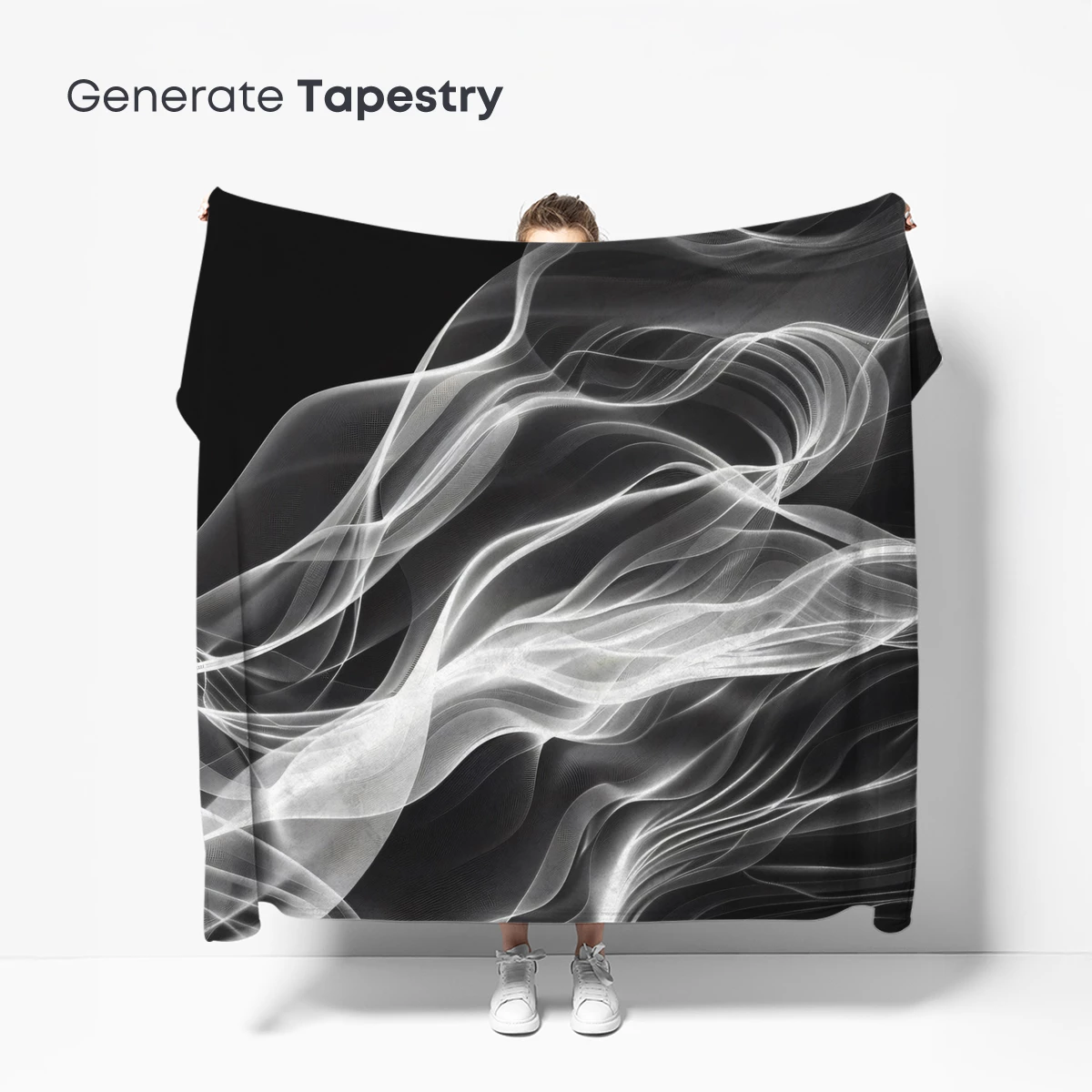 Ethereal Smoke Waves: Digital Abstract Flow - Image 5