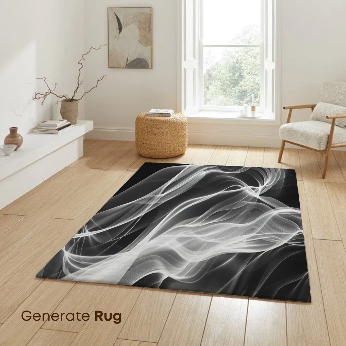 Ethereal Smoke Waves: Digital Abstract Flow - Image 6