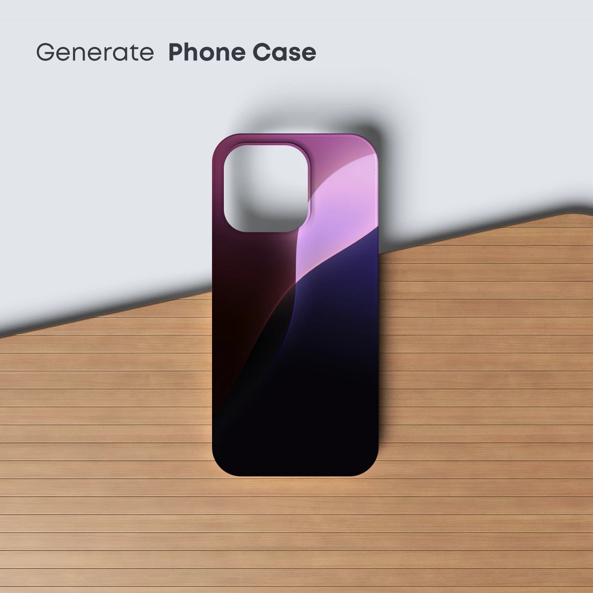 Eclipse of Serenity: Abstract Gradient Harmony - Image 3