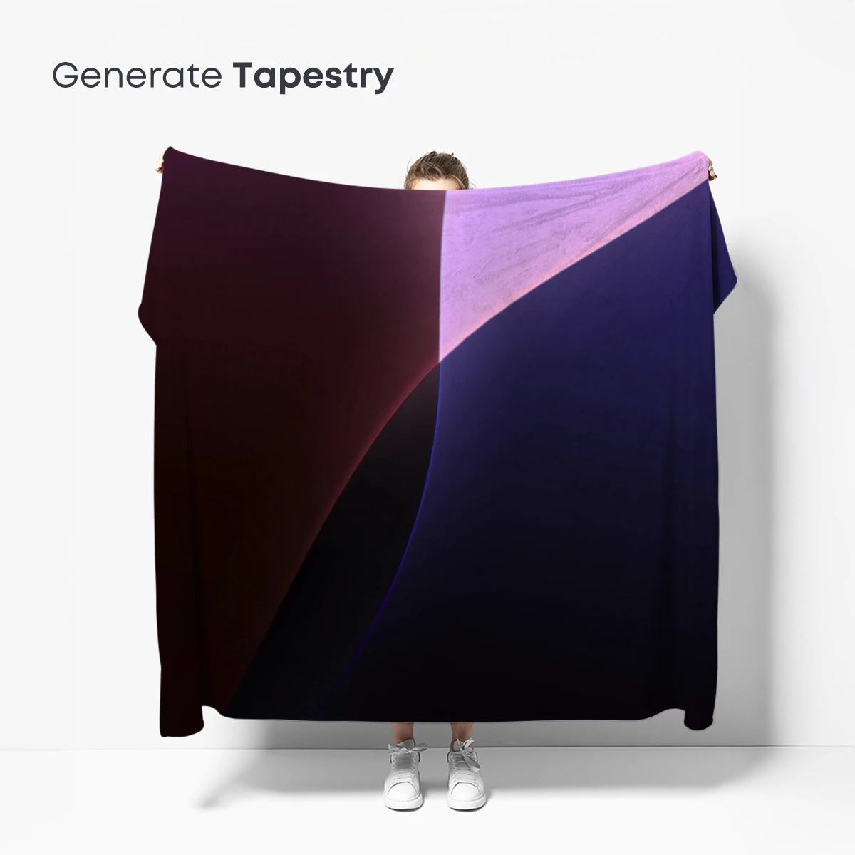 Eclipse of Serenity: Abstract Gradient Harmony - Image 5