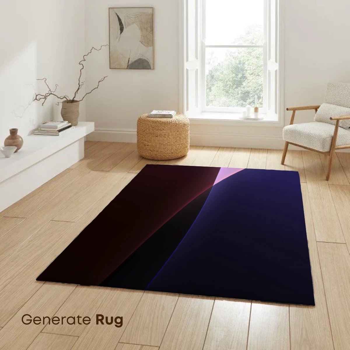 Eclipse of Serenity: Abstract Gradient Harmony - Image 6