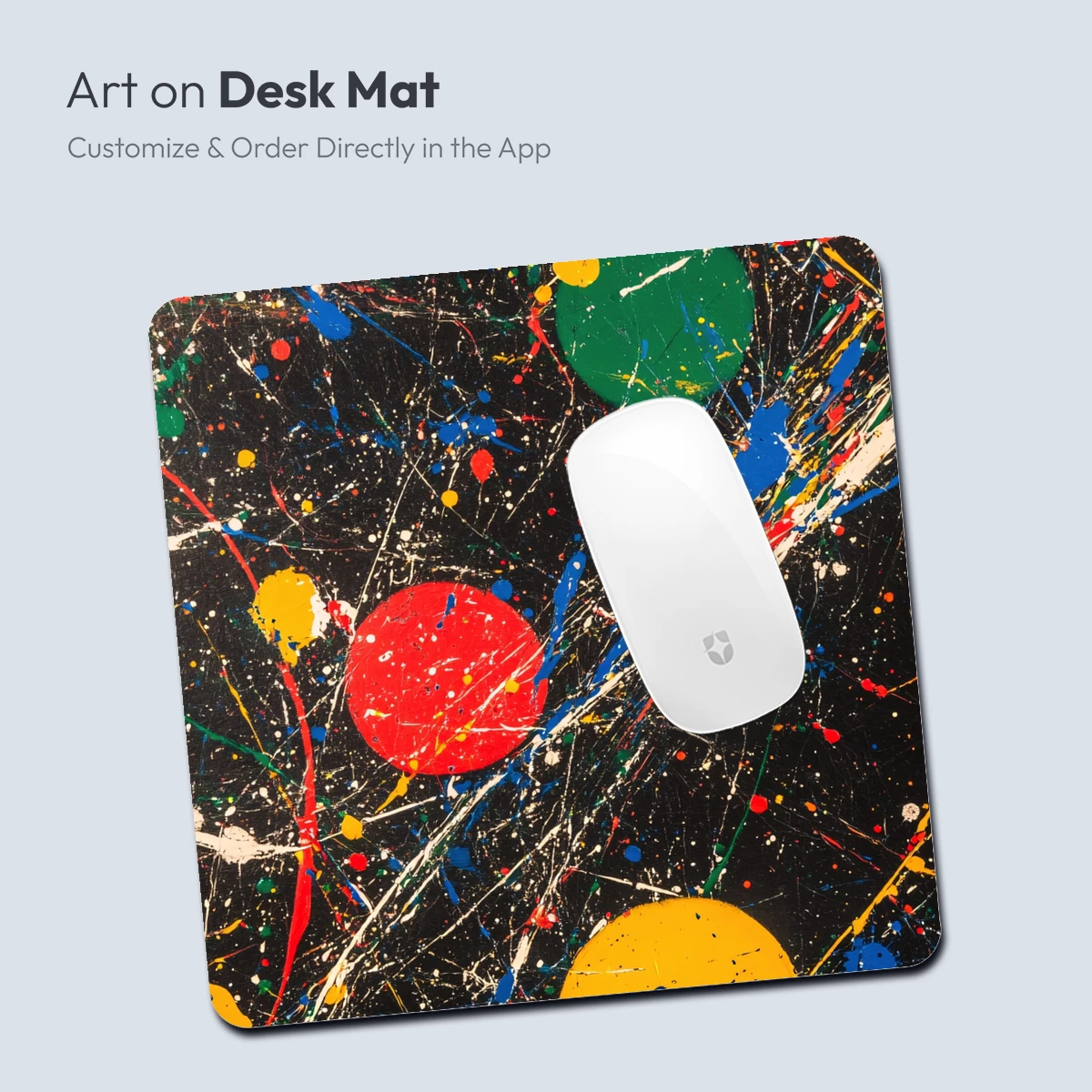 Abstract Splatter Circles: A Dynamic Canvas - Image 4