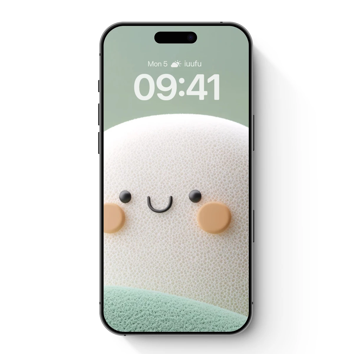 Chubby Cloud Friend: Whimsical Minimalist Delight