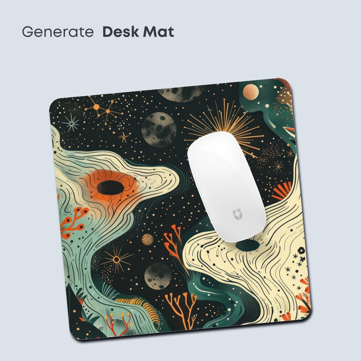 Cosmic Coral Reef: Surreal Space Meets Underwater Life - Image 4